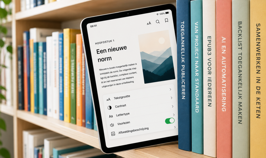 Nieuwe e-books zijn toegankelijk, nu roept de backlist