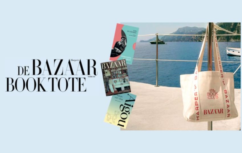 Harper's Bazaar en CPNB zetten lezen neer als stijlstatement