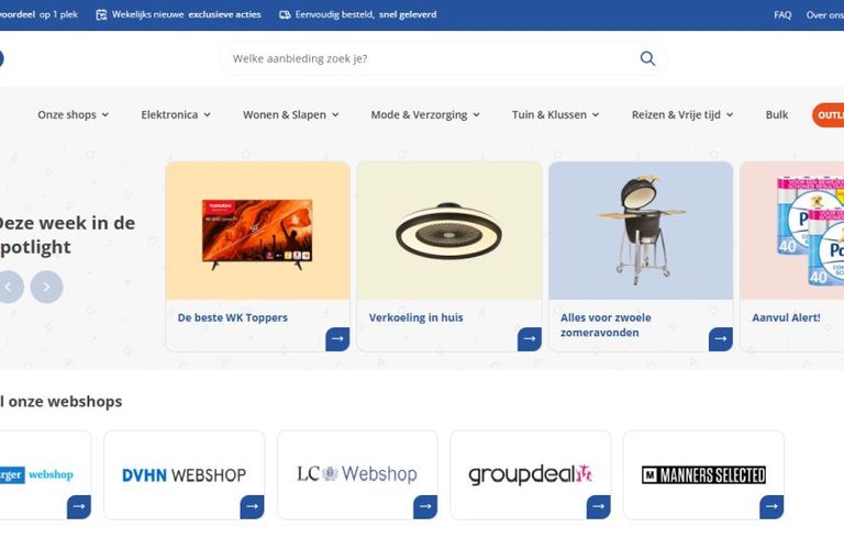 Mediahuis breidt voordeelshops uit met marktplaatsmodel