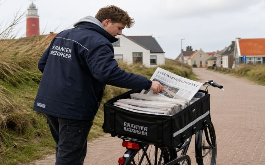 Einde papieren krant op Waddeneilanden: bezorging stopt per 1 juli