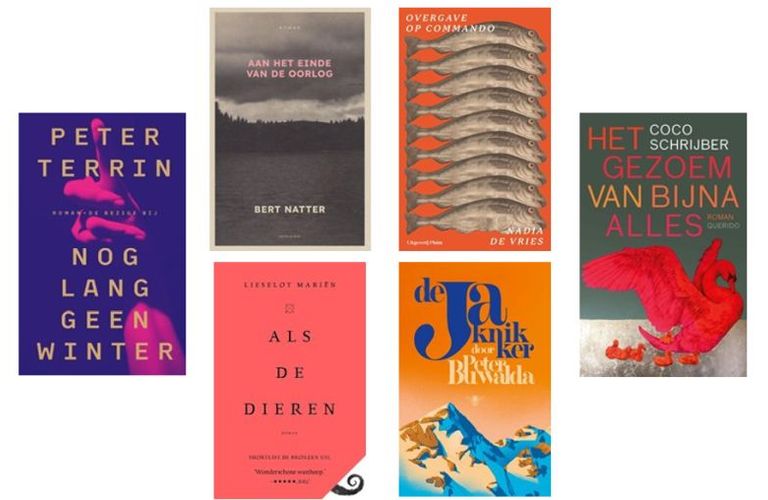 Shortlist Libris Literatuur Prijs 2026 bekend