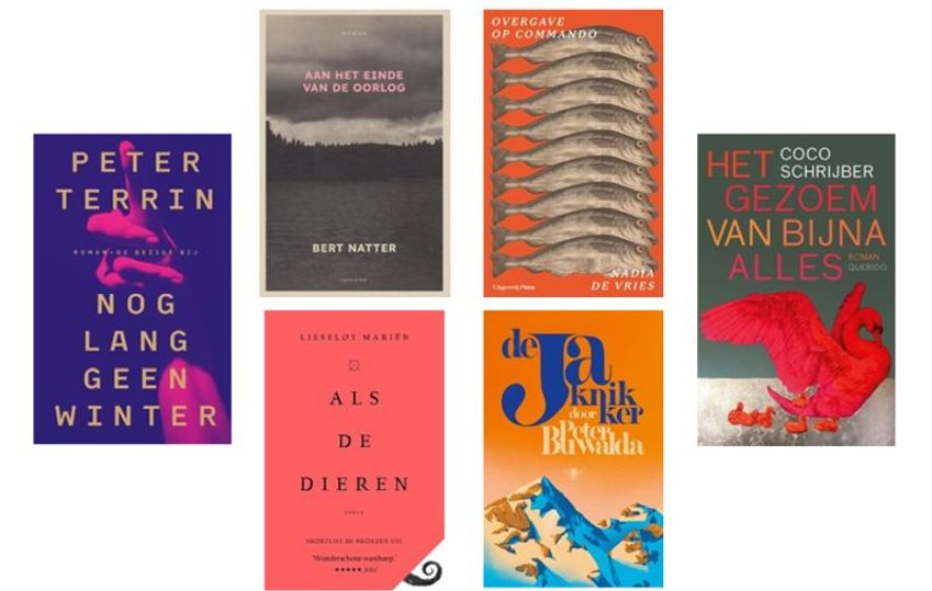 Shortlist Libris Literatuur Prijs 2026 bekend