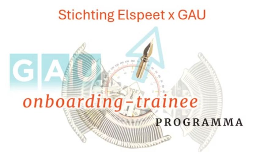 GAU start zevende Onboardingprogramma voor nieuwe uitgeefprofessionals