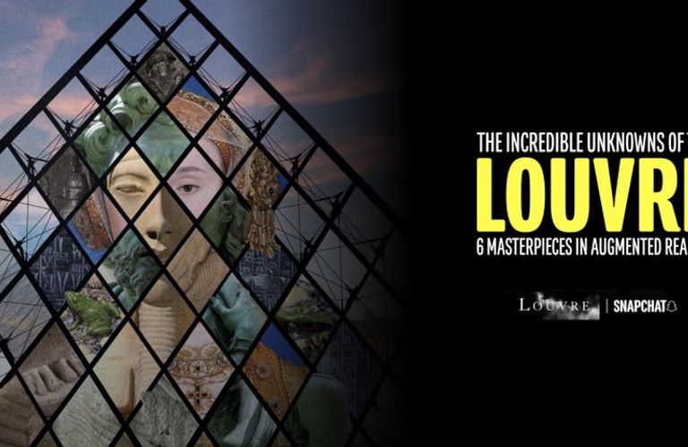 Snapchat en Louvre lanceren AR-project rond zes ‘onbekende’ topstukken