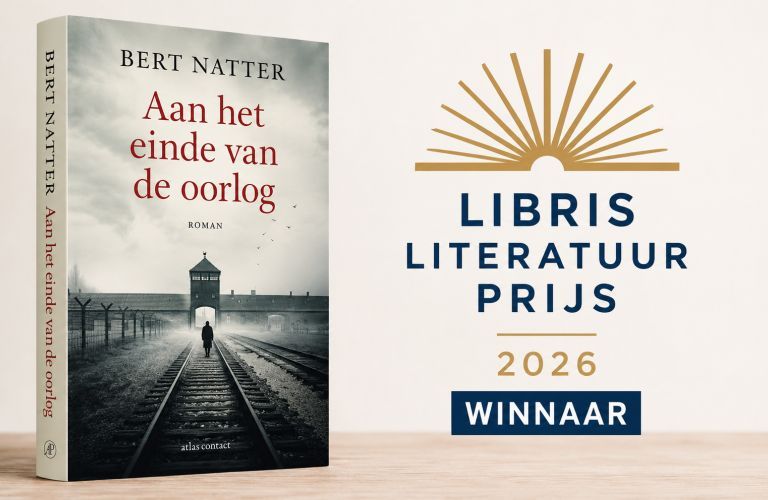Bert Natter wint Libris Literatuur Prijs 2026