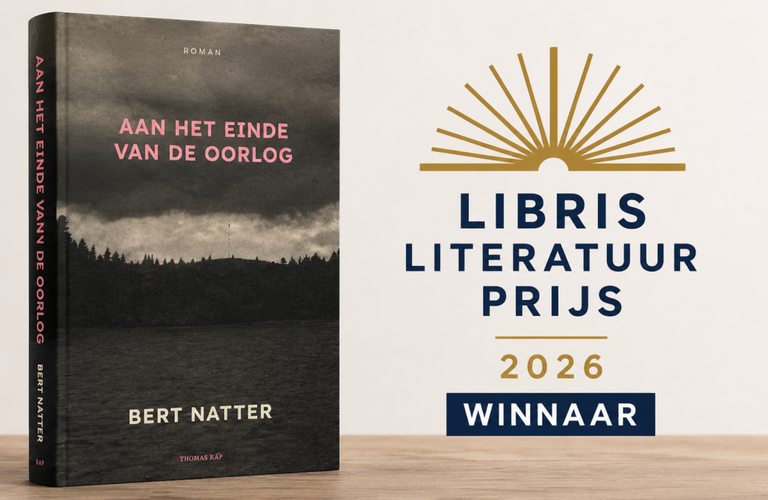 Bert Natter wint Libris Literatuur Prijs 2026