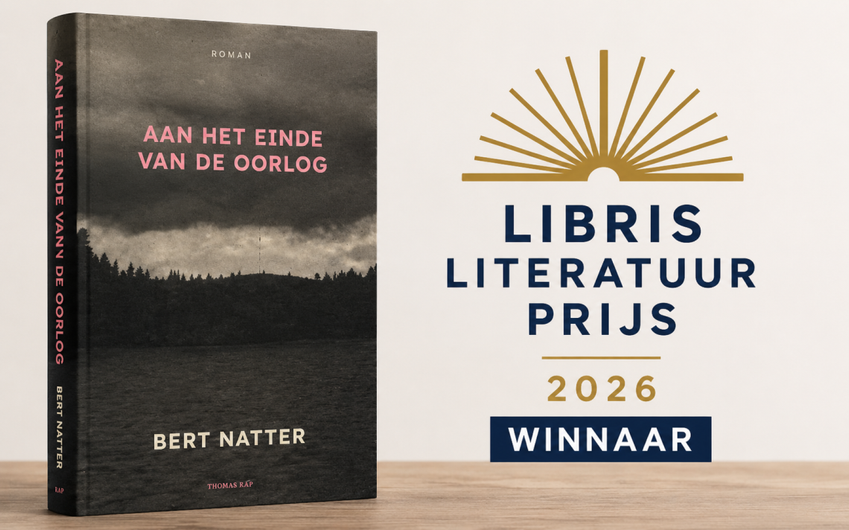 Bert Natter wint Libris Literatuur Prijs 2026