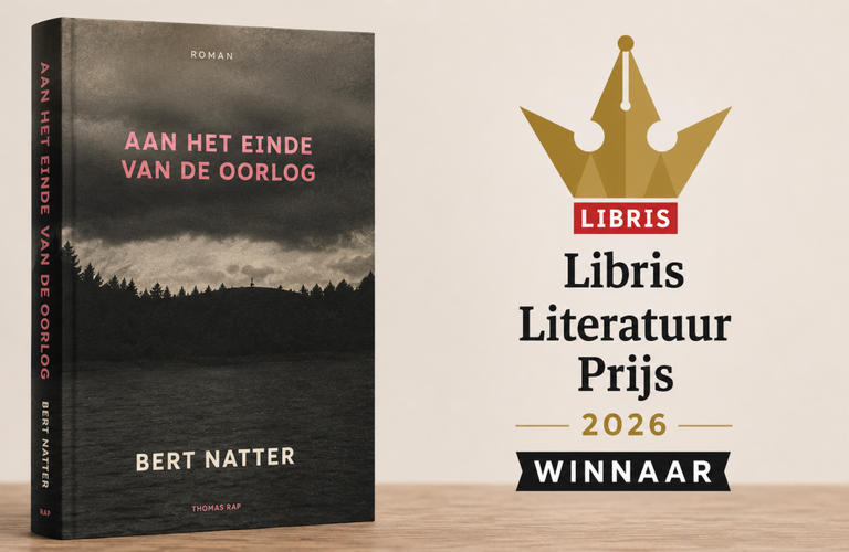 Bert Natter wint Libris Literatuur Prijs 2026