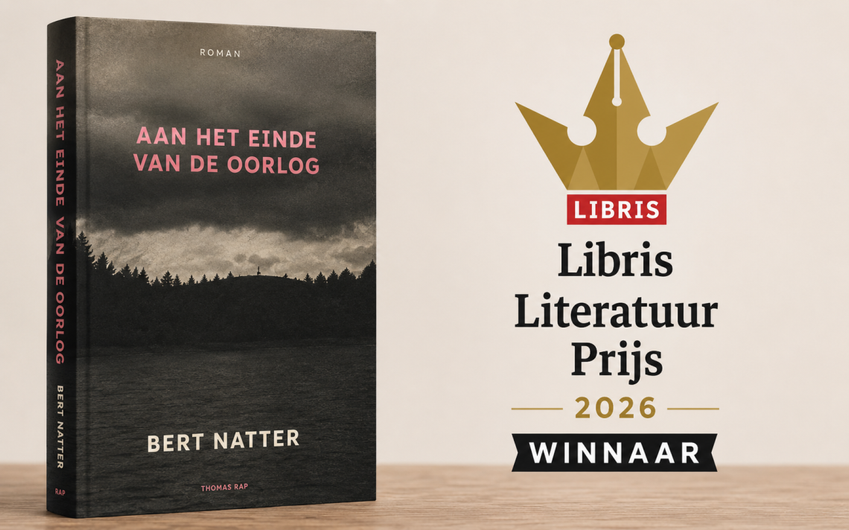 Bert Natter wint Libris Literatuur Prijs 2026