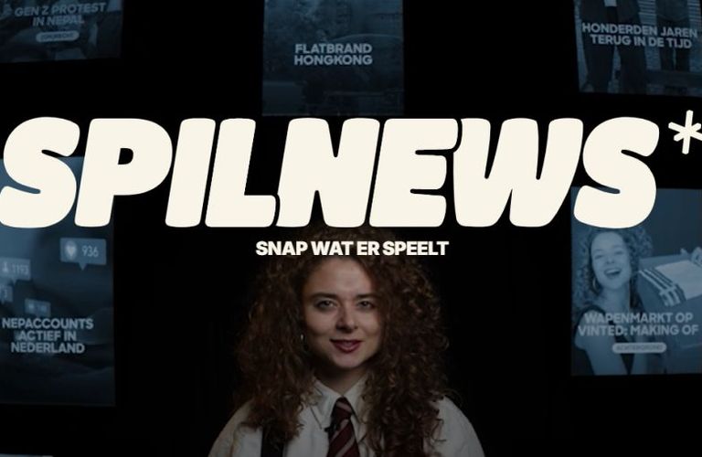 SPILNEWS laat jongeren reageren op het nieuws