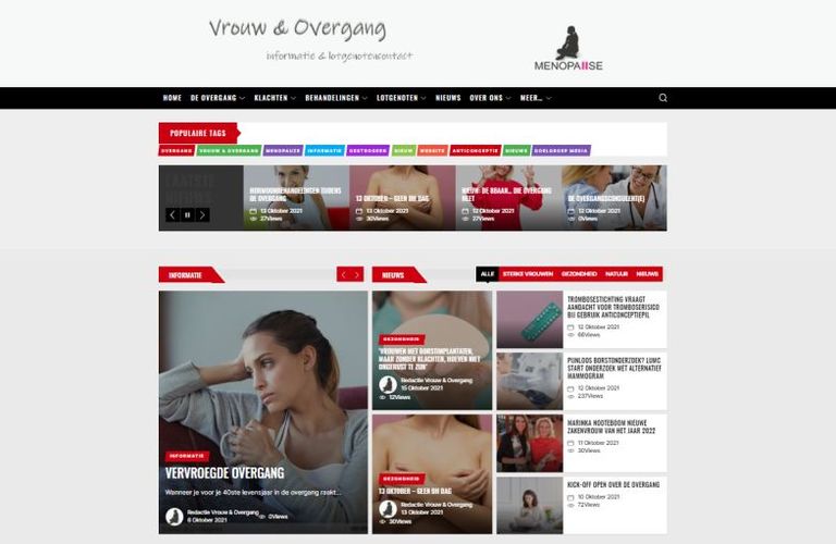 Doelgroep Media lanceert nieuw platform voor vrouwen in de overgang 
