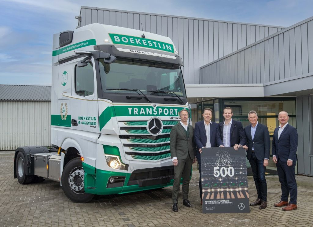 Megaorder: Boekestijn Transport bestelt 500 Mercedes Actrossen