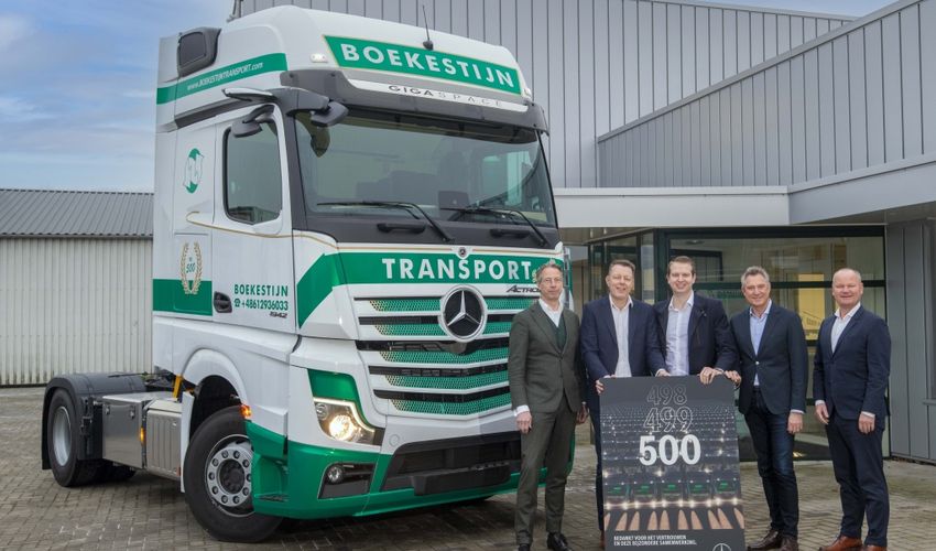 Megaorder: Boekestijn Transport bestelt 500 Mercedes Actrossen