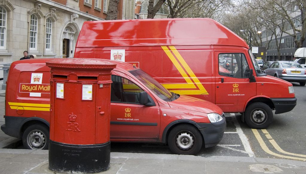 Werknemers Royal Mail laten Black Friday post liggen