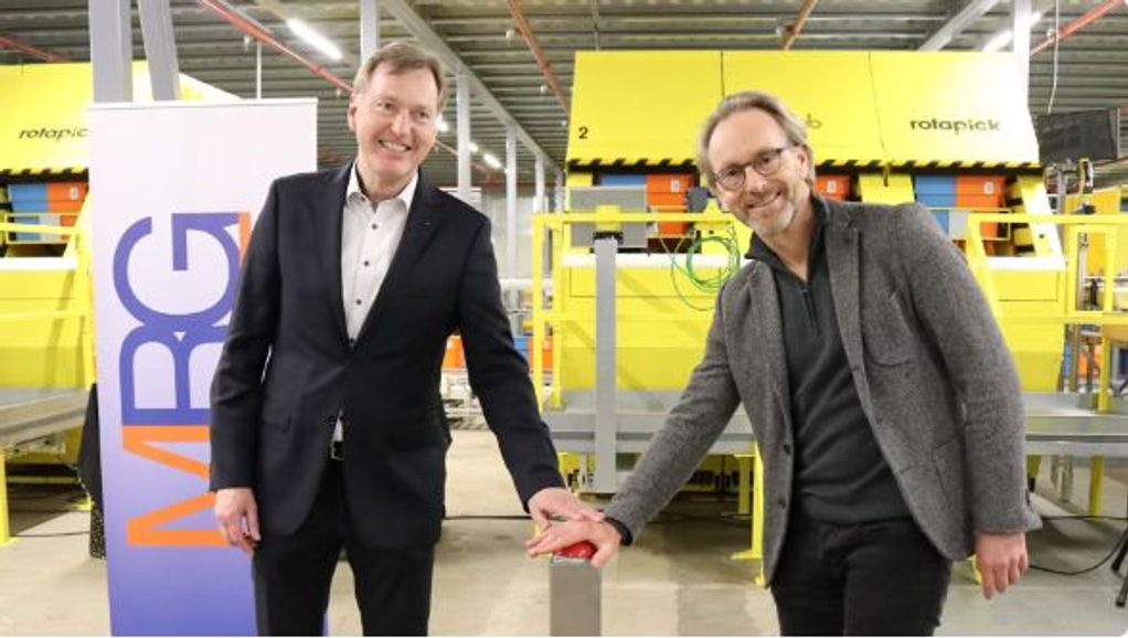 MRG Logistics flink aan het innoveren met PSB Rotapick systeem