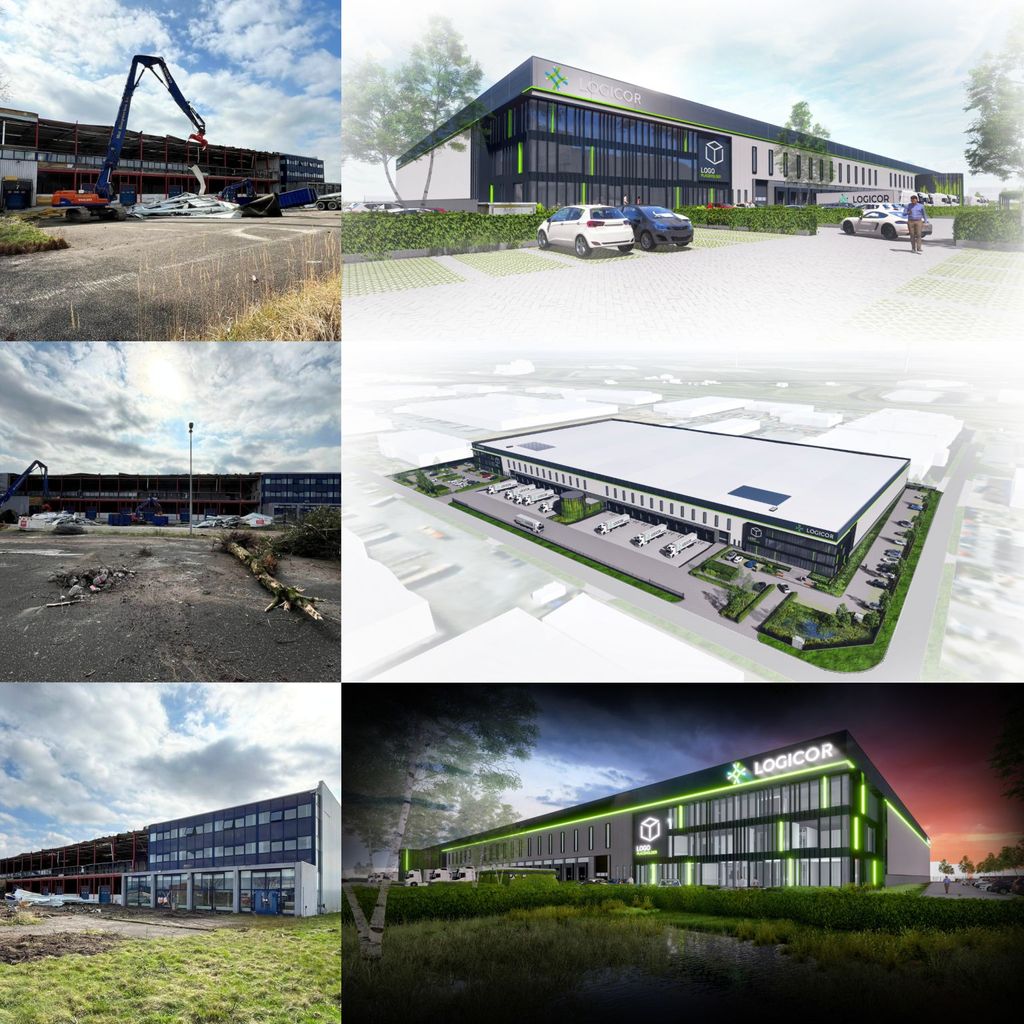 Logicor bouwt circulair nieuw distributiecentrum