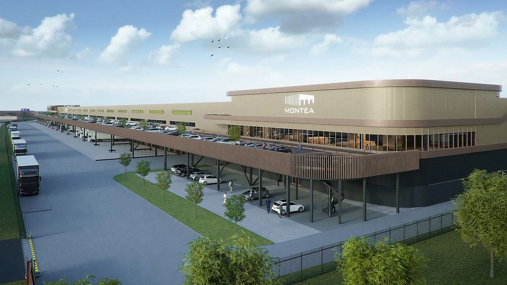 Unibouw start bouw distributiecentrum Montea