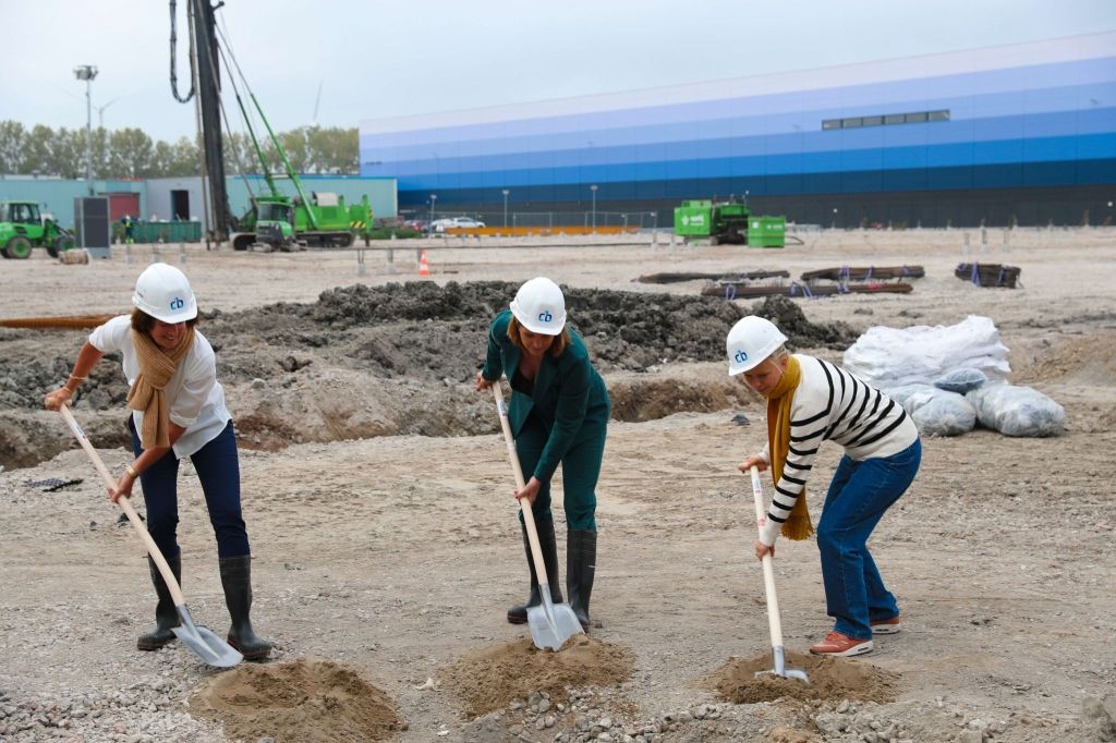 Bouw nieuw magazijn CB van start