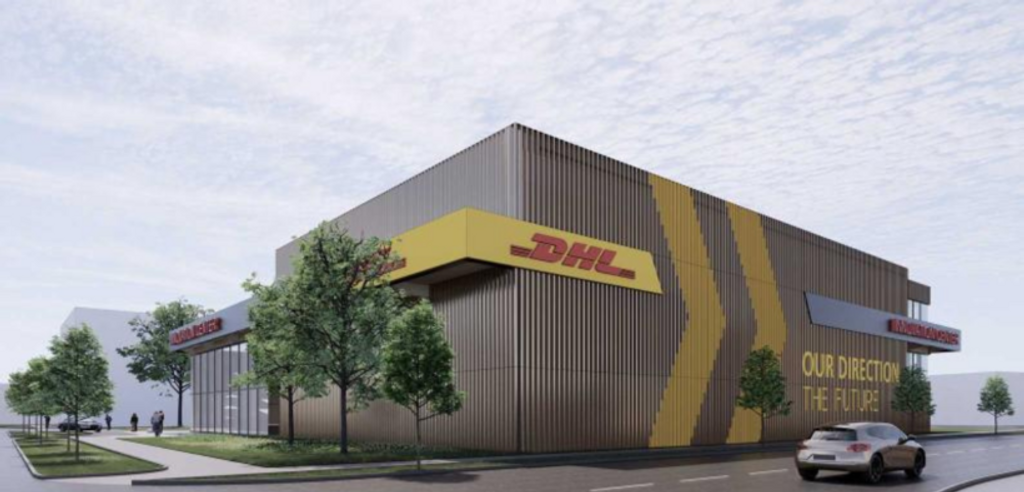 Nieuw innovatiecentrum van hout voor DHL
