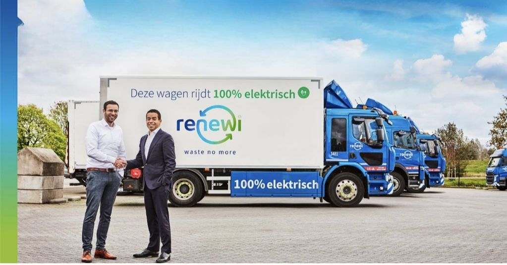 Renewi versnelt elektrificatie van grootste vrachtwagenvloot van Nederland