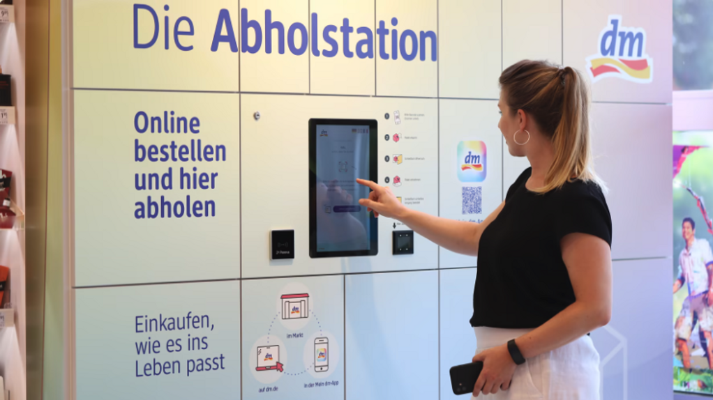 Duitse drogist DM plaatst bestelkluizen in winkels