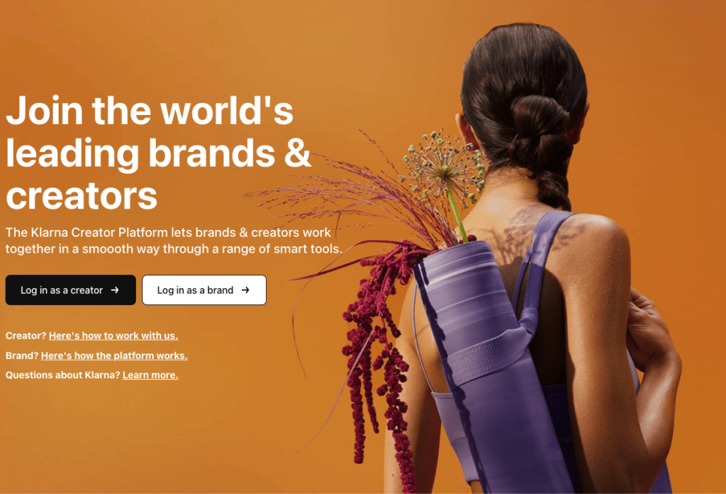 Klarna wil winkeliers samenbrengen met influencers
