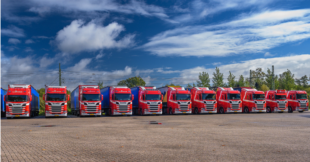 Van der Struijk Transport versterkt vloot met 11 nieuwe Scania's