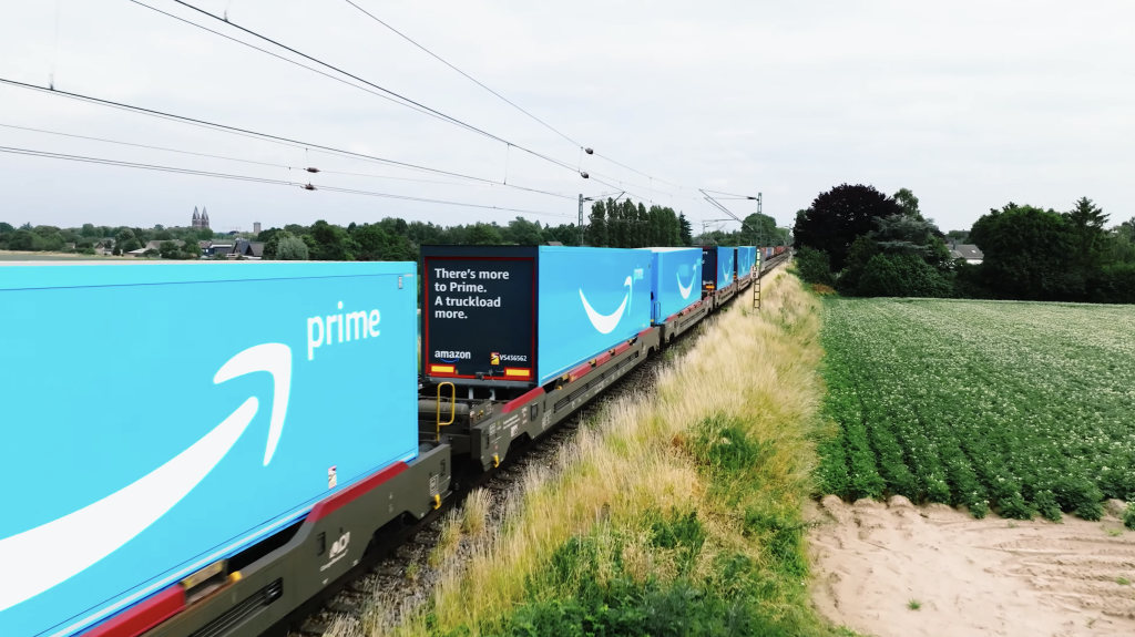 Amazon wilt wegtransport steeds meer mijden
