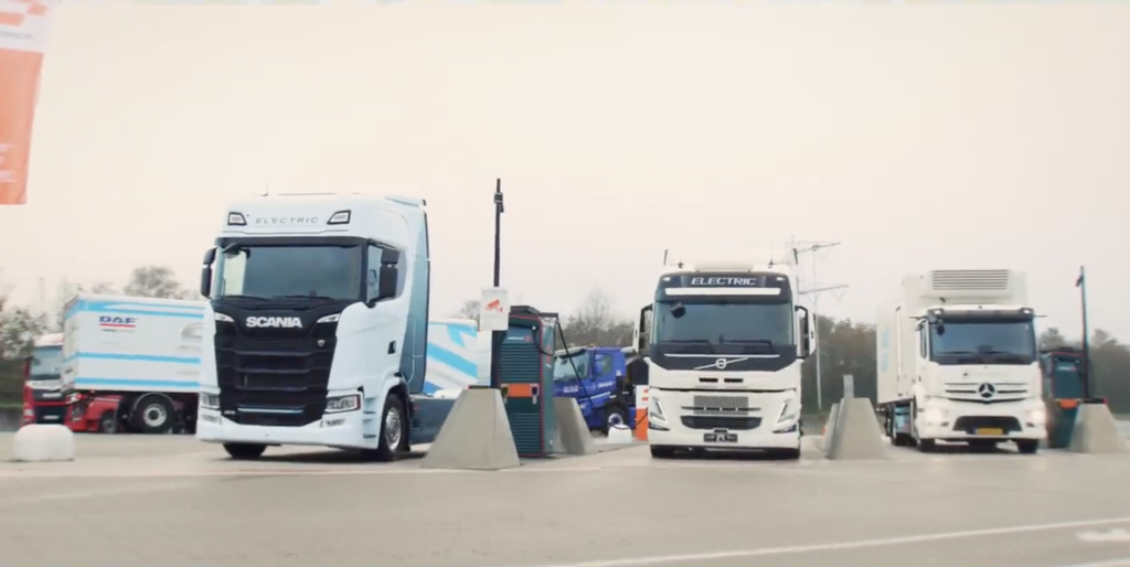 Milence opent in Venlo eerste e-truck laadstation