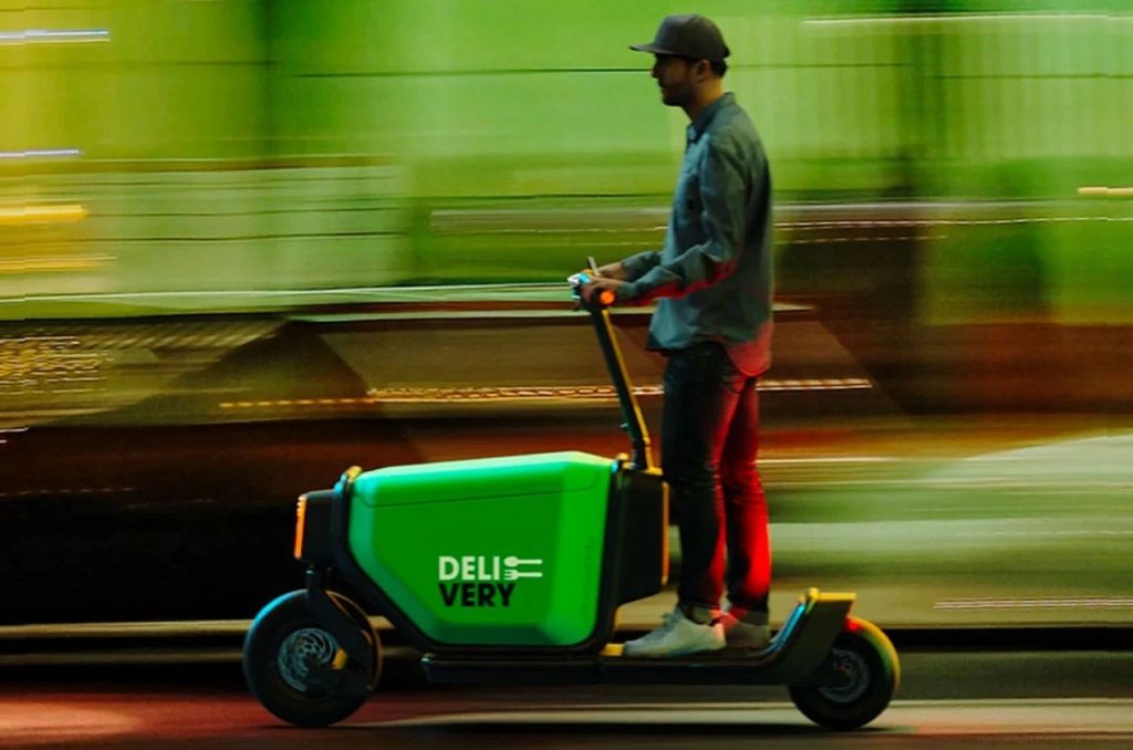 Scootility presenteert elektrische scooter voor last mile-bezorging