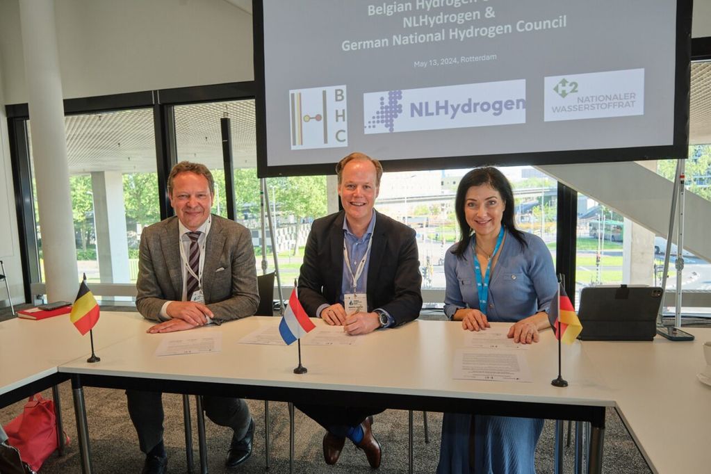  België, Nederland en Duitsland verenigen krachten voor waterstofeconomie
