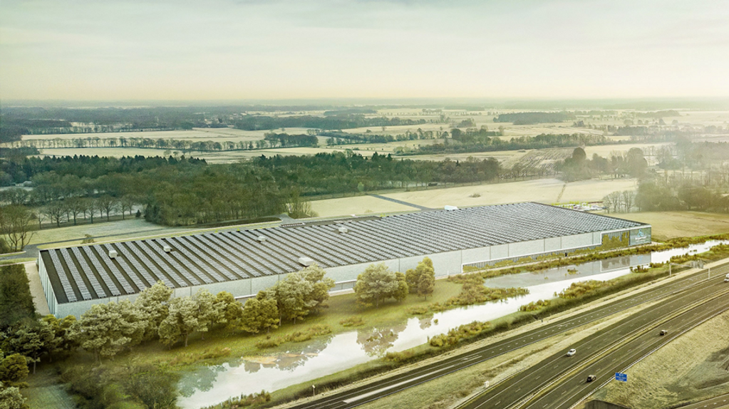 Het splinternieuwe distributiecentrum van M&G