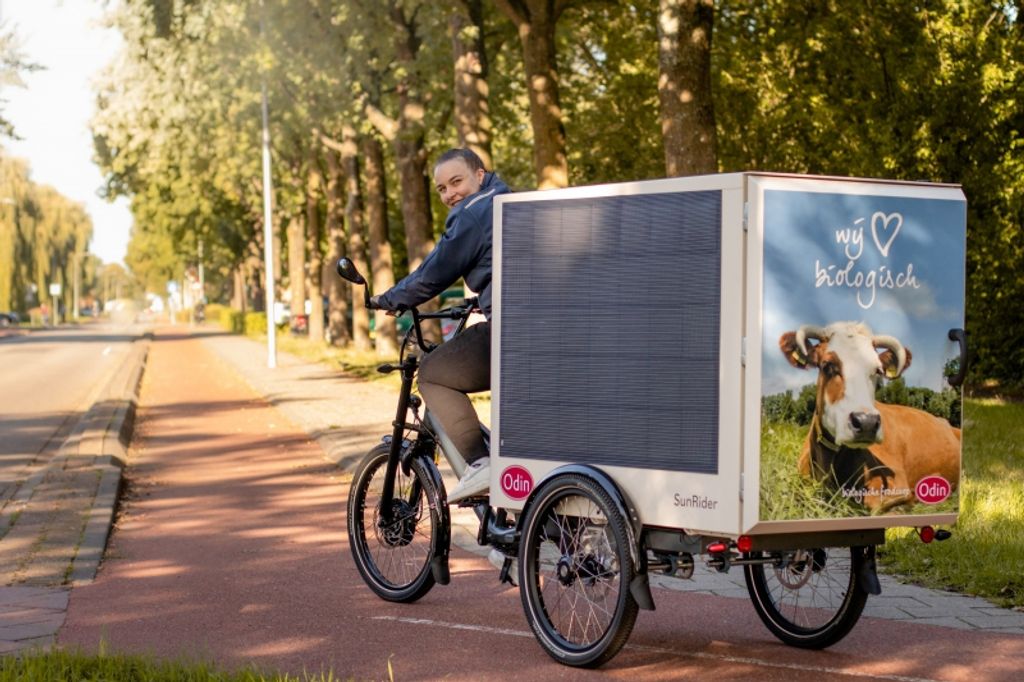 Online supermarkt Odin bezorgt boodschappen op zonne-energie
