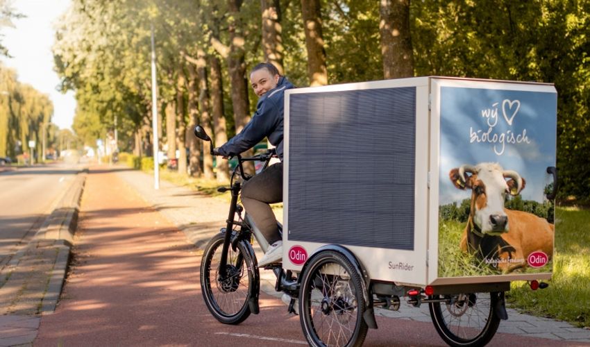 Online supermarkt Odin bezorgt boodschappen op zonne-energie