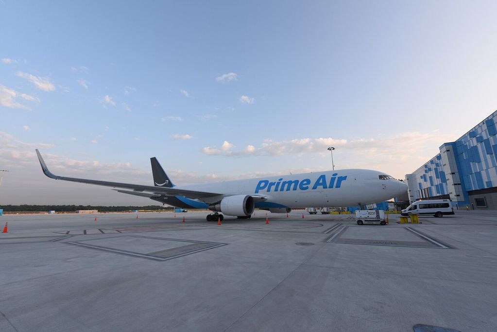 Amazon vermindert vluchten naar Europa