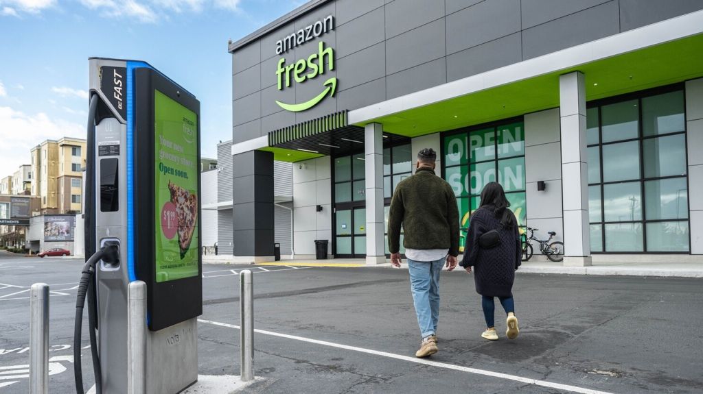 Doek valt voor Amazon Fresh