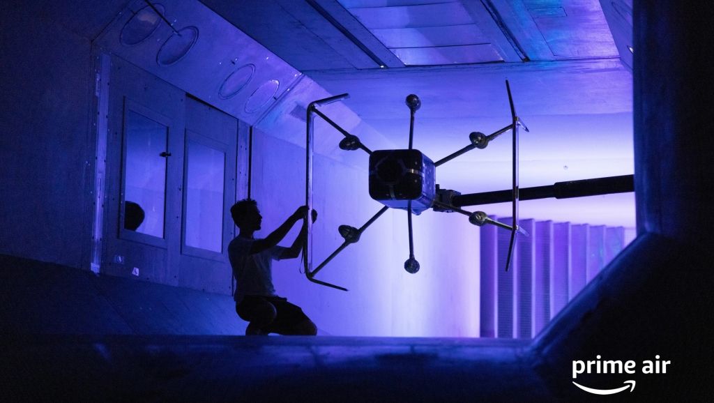 Amazon krijgt dronebezorging in Europa van de grond