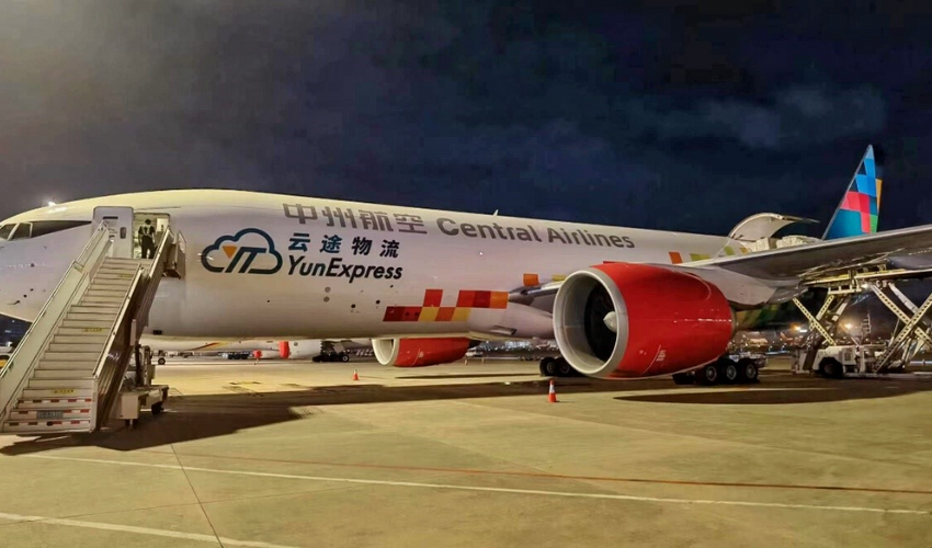 Chinees YunExpress opent luchtroute tussen Shenzhen en Parijs