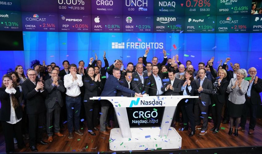 Freightos ziet koers hard dalen na beursdebuut