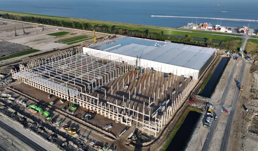 JYSK neemt distributiecentrum in aanbouw in Lelystad alvast in gebruik