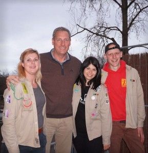 Gert Verhulst en de scouts