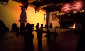 Hof van Nederland silhouet in Madurodam (fotograaf Marco Bontenbal)