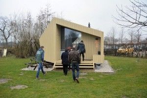 De duurzame trekkershut Trek-in