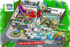 Pop up pretpark Omnium Goes