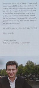 inleiding uit 'how to develop a hotel in Amsterdam' in 2010.