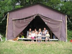 boerenbed 10 pwersoons tent