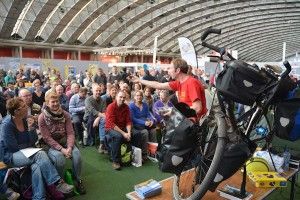 ook de Fiets- en Wandelbeurs trekt steeds meer belangstellenden