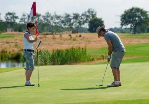 golfen door Duitsers