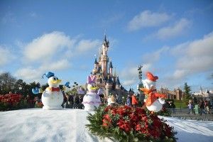 Disneyland Parijs maakt traditioneel veel werk van de kerstperiode