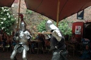 Riddergevecht in het Muiderslot